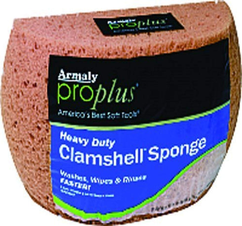 ProPlus Armaly Brands 00008 Large Heavy-Duty Clamshell Utility Sponge , Yellow