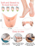 8Pcs BLATOWN Silicone Toe Protectors Toe Covers for Women Men Shoe Filling, Gel Toe Pads Toe Cushions with Breathable Hole for Pain Relief Fit for High Heel, Ballet, Point Shoes (Beige)