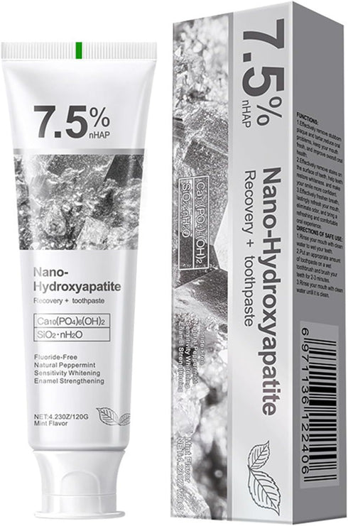 Moily Gentle Yet Effective Toothpaste for Daily Stain Removal and Breath Freshness White