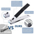 Professional Nail Clippers Set, Stainless Steel Travel Manicure Pedicure Kit with Case for Men Women