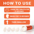 Muscle Cramp Tablets - Chewable Electrolyte Tablets for Body and Leg Cramps Relief - 12 Tablets
