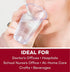 Dealmed 3 oz. Disposable Plastic Cups – 100% Recyclable for Doctor's Offices, Schools, and Hospitals (Pack of 100)