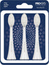PRO-SYS White VarioSonic Electric Toothbrush Replacement Head, V110 Ultra Soft, Pack of