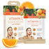 Vitamin C & Collagen Eye Pads, 5 Pairs, Anti Aging Under Eye Patches for Dark Circles and Puffiness, Korean Skin Care