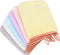 PHOGARY 6 Pack Microfiber Body Wash Mitts, Super Absorbent & Soft Bath Spa Cloth, 6 Colors