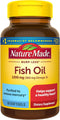 Nature Made Burp Less Fish Oil 1200 mg - 60 Softgels, Omega 3 Fish Oil for Healthy Heart Support, 30 Day Supply