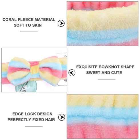 LADES Soft Skincare Headband – Adjustable, Comfortable & Stretchy Fabric for Makeup and Facial Use