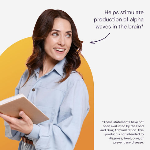 Healthy Origins L-Theanine 100 mg (AlphaWave) - Supports Relaxation, Brain Support, 180 Veggie Caps