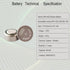 youchen AG10 LR1130 15 Pack 1.5V L1131 L1131c 189 389 L1131f LR54 V10GA Battery Long-Lasting Alkaline Button Cell