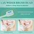 5-in-1 Travel Toothbrush Set - Prepasted Mini Toothbrushes with Toothpaste, Tongue Scrapers, Floss, Pick, Mint, 12 Pack