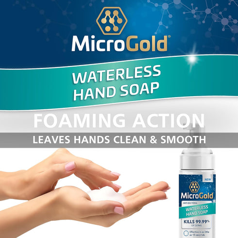 Alcohol Free Hand Sanitizer and Waterless Foaming Antibacterial Soap, Kills 99.9% of Germs, 4 Fl Oz