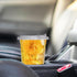Qinsihwn 20 oz Lids,25 Sets Clear Plastic Cups with Strawless Sip Disposable Iced Coffee Cups with Lids,Disposable
