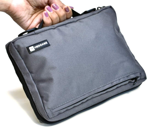 Diabetic Travel Case & Supplies Organizer, Insulated Insulin Cooler and Carrying Case for Diabetes Supplies