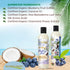 Coconut Blueberry Blast Leave-In Daily Conditioning Cream for Hair Softening, 8 Fl. Oz.