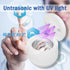 Ultrasonic Retainer Cleaner Machine, 45kHz Deep Cleaning for Dentures, Aligners, Mouth Guards, 200ML Portable