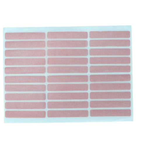 Nail Art Mounting Tape 10 Sheets, Double Sided Tape for Nail Art, Adhesive Accessory for Home and Salon