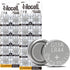 AG13 LR44 357 303 SR44 Battery, Premium Alkaline 1.5V Button Coin Cell Batteries, 20 Pack