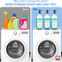 GMISUN Laundry Detergent Soap Dispenser, Liquid Detergent Container for Farmhouse Laundry Room Decor, Organizer for