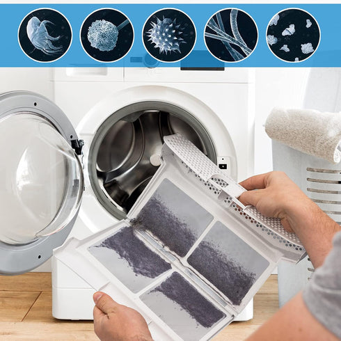 Dryer Vent Cleaner Kit Vacuum Attachment - Multiple Combinations V1 Lint Remover for Power Washer and Vacuum