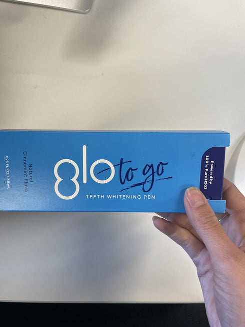 GLO Science Teeth Whitening Pen — Easy to Use, Safe & Effective, Dentist Invented for Sensitive Teeth