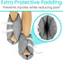Xtra-Comfort Heel Protector Cushion (Pair) - Foot Boot for Swollen Feet, Sore Ankles, Pressure Ulcers, Sleeping