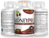 Kidney-PRO with 21 Kidney Health Supplements, All-in-1 Formula for Happier Kidneys & Urinary Tract, 60 Capsules