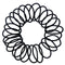 Scunci Effortless Beauty Black Thick Hair No-Damage Elastics - 72 Count