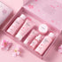 Skin Care Set JAPAN SAKURA - Women Beauty Gift Set with Cleanser, Toner, Lotion, Serum, Eye Cream, 6pcs