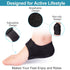 Plantar Fasciitis Heel Cups for Pain - Updated Protectors Sleeves Pads for Spur and Cracked Heels for Women and Men