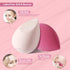 DUAIU 4 Pcs Makeup Sponge Set, Beauty Sponge Foundation Blending Sponges for Liquid, Cream, and Powder