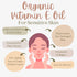 Organic Vitamin E Oil for Scars - All Natural & Vegan Skin Moisturizer 2oz - Reduces Wrinkles, Lightens Dark Spots