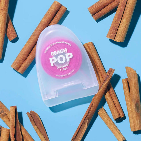 Reach POP Dental Floss 55YD | Cinnamon