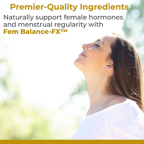 Fem Balance-FX 60 Capsules - Vegan Comprehensive Formula for Premier Female Health Support
