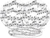 Musical Note Plates, 8/Pkg