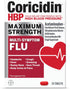 Coricidin HBP Maximum Strength Multi-Symptom Flu Tablets for Body Aches, Cold and Cough Relief, 24 Count.