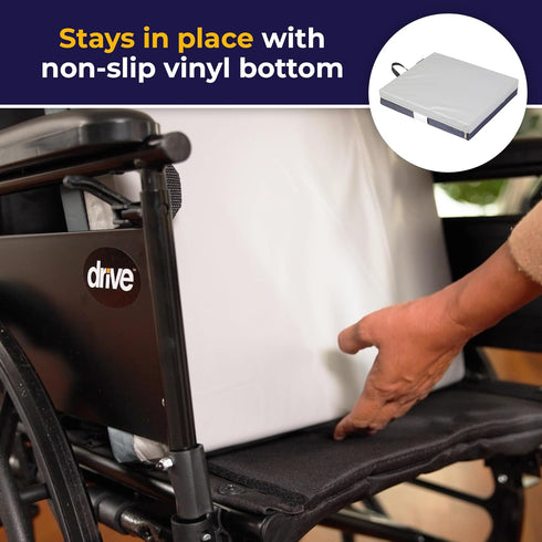 14886 Drive Medical Skin Protection Gel "E" Wheelchair Seat Cushion