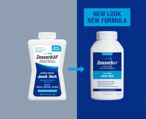 Zeasorb Antifungal Treatment Powder - Jock Itch 2.5 Oz (3 Pack)