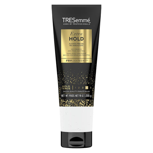 TRESemmé Extra Hold Hair Gel, Alcohol-Free, 9 oz, 24-Hour Frizz Control