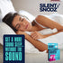 Silent Snooz Nasal Dilator, Anti-Snore Device, Reusable, Eucalyptus Scented, Made in USA