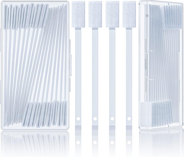 40Pcs Disposable Crevice Cleaning Brushes - Detail Gaps Scrub Brush Set for Toilet Bowl and Household Cleaning