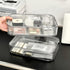 Stackable Clear Plastic Organizer Drawer for Eyeshadow Palettes, Cosmetics, and Beauty Supplies on Vanity