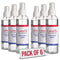 Latalia Unscented Hand Sanitizer Spray Refill Pack of 6 | 6.67 Fl
