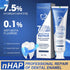 HuaQing 2 7.5 Pcs Hydroxyapatite Toothpastes for Enamel Protection and Tooth Strengthening, Gentle Mint Fresh Breath