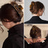 Large Hair Claw Clips Big Cutout Tortoise Shell Celluloid Hair Jaw Clips for Women Ladies