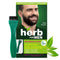 Herb For Men Mustache & Beard Dye, PPD & Ammonia Free, Vegan Natural Ingredients (Dark Brown, 1 pack)