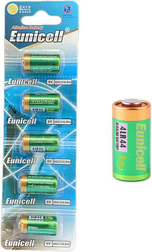 5 x 4LR44 4A76 4G13 SR1154 4SR44 6V Eunicell Alkaline Batteries