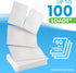 Laundry Detergent Sheets - 50 Sheets (100 Loads) | Fragrance Free, Eco Earth Friendly Clean Breeze, Non-Toxic