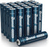 BONAI Solar AAA Rechargeable Batteries, 20 Packs, 1.2V 600mAh NiMH for Solar Garden Lights
