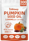 Skiseoy Pumpkin Seed Oil with Saw Palmetto, 300 Softgels | 4 in 1