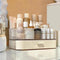 MIUOPUR Makeup Organizer with Stackable Drawers, Ideal for Desk and Dresser Countertops, Great for Cosmetics - Cream